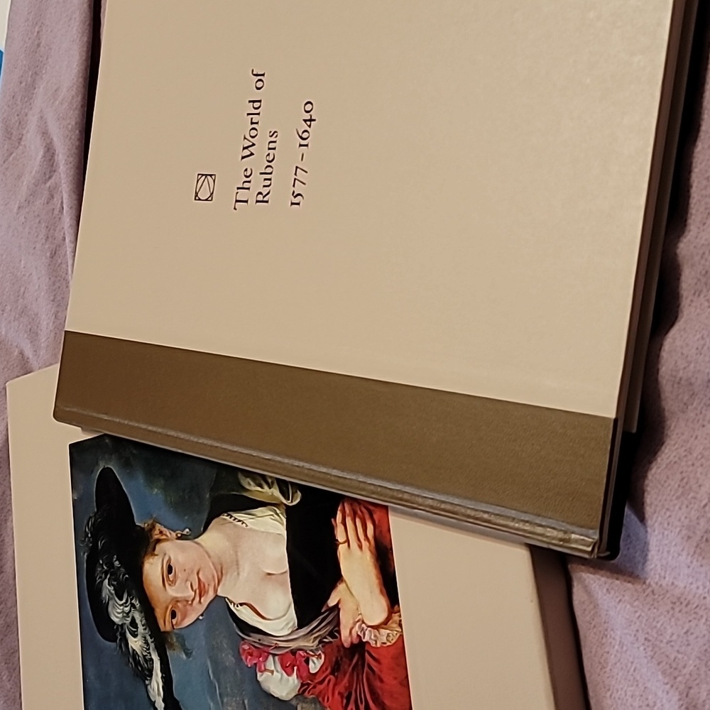 The World of Rubens 1577 to 1640 Hardcover Art Book with slip cover.